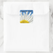 Bonne année! autocollants Blue Sky White Daisy (Sac)