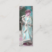 Bonne Annee Bladwijzer Mini Visitekaartje (Achterkant)