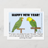 Bonne année ! Carte (Devant / Derrière)