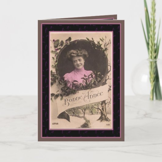 Bonne Annee - carte de cru de bonne année (Devant)