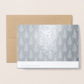 Bonne année | Carte de luxe personnalisée (Derrière avec enveloppe)