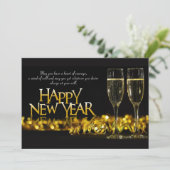 Bonne année Carte de vacances (Debout devant)