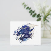 Bonne année Carte postale (Debout devant)