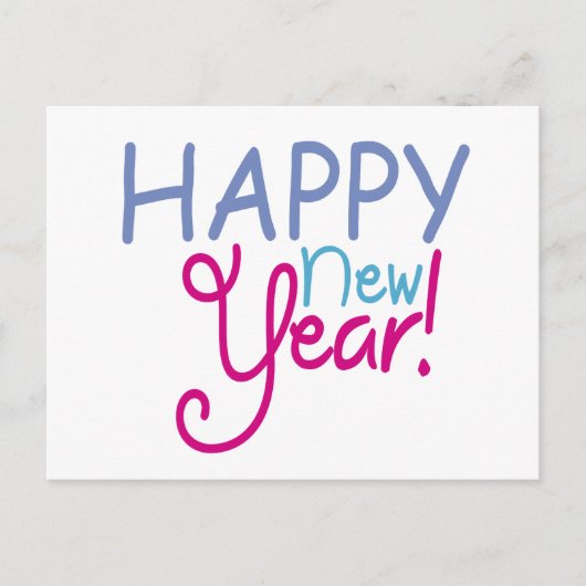 Bonne année Carte postale (Devant)