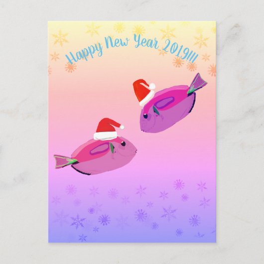 Bonne année Carte postale (Devant)