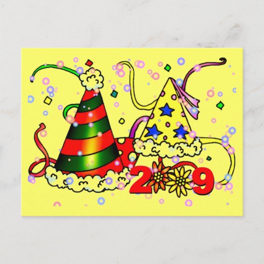 Bonne année Carte postale (Devant)