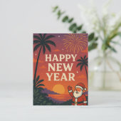 Bonne année Carte postale (Debout devant)