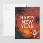 Bonne année Carte postale (Devant / Derrière)