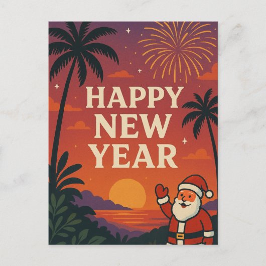 Bonne année Carte postale (Devant)