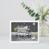 Bonne année Carte postale (Debout devant)