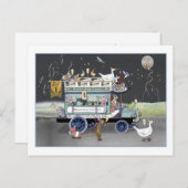 Bonne année Carte postale (Devant / Derrière)