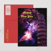 Bonne année Carte postale (Devant / Derrière)