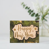 Bonne année Carte postale (Debout devant)