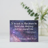 Bonne année Carte postale (Debout devant)