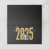 Bonne année - Cartes de Place (Extérieur déplié)