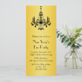 Bonne année Chandelier Invitation de la fête (Debout devant)