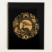 Bonne année chinoise du lapin (Devant)