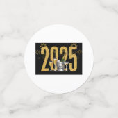 Bonne année - Confetti (Petit recto)