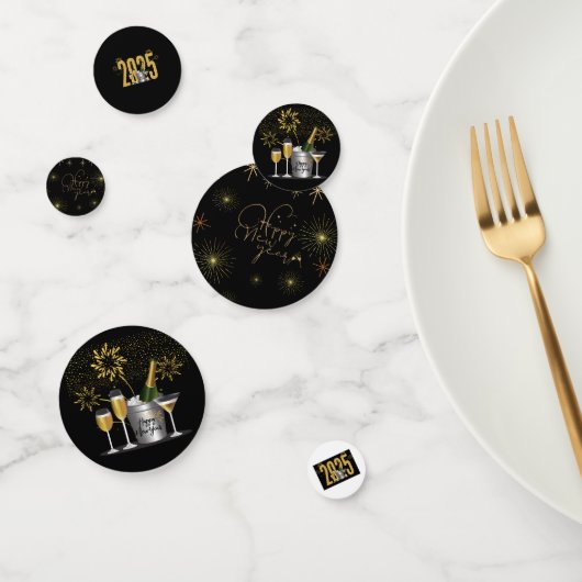 Bonne année - Confetti (Groupe)