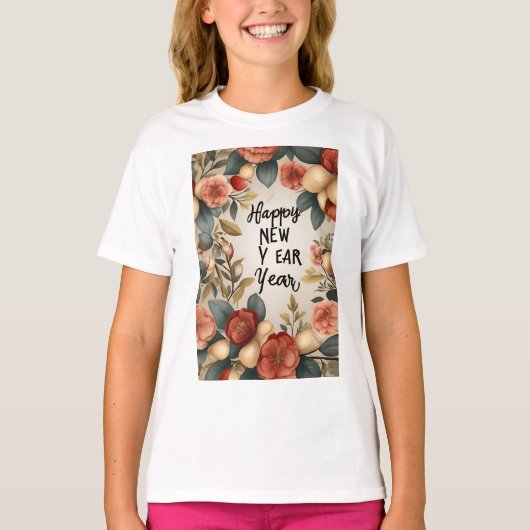Bonne année Enfants T-shirt Basic (Devant)