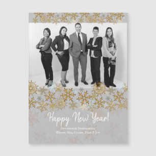 Bonne année Entreprise Cartes magnétiques