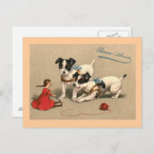 Bonne Annee  French Briefkaart (Voorkant / Achterkant)