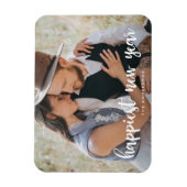 Bonne année | Magnet photo de vacances (Vertical)