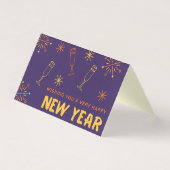 Bonne année Parties scintillant 25pk Cartes (Front)