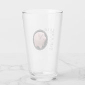 Bonne année PIg 2019 3D verre à boire 1 (Dos)