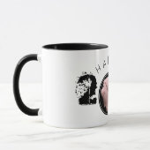 Bonne année PIg grande 2019 Original 3D Mug 2 tons (Gauche)