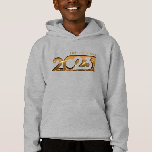 Bonne année Rabbit 2023 (2) | Sweat - shirt à capu (Devant)