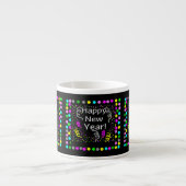 Bonne année Salutations Espresso Mug (Devant)