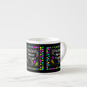 Bonne année Salutations Espresso Mug (Devant droit)