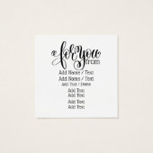 Bonne année ! Série Gnome (Dos)