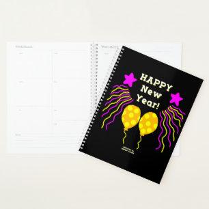 Bonne année souhaite planificateur standard