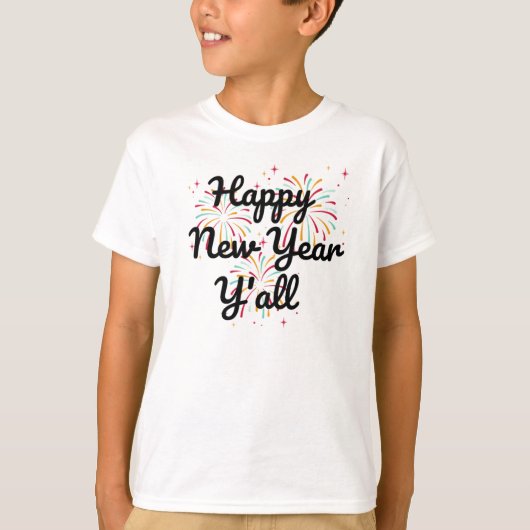 Bonne année T'all T-shirt (Devant)