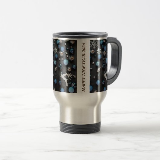 Bonne année Voyage Mugs (Devant droit)