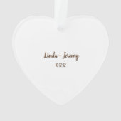 Bonne Anniversaire Coeur personnalisable (dos)