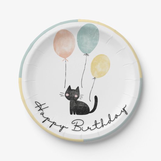 Bonne assiette d'anniversaire (Devant)