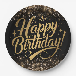 Bonne assiette d'anniversaire