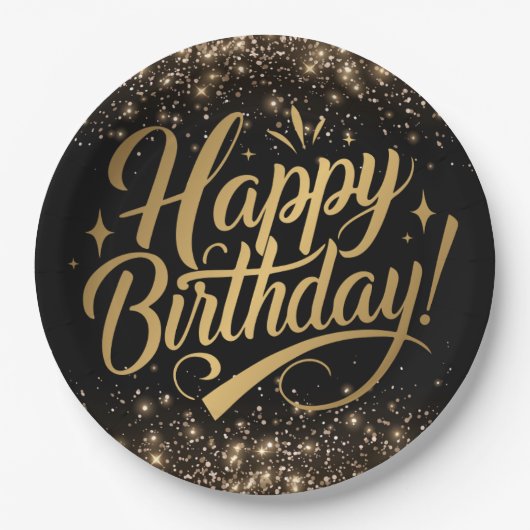 Bonne assiette d'anniversaire (Devant)