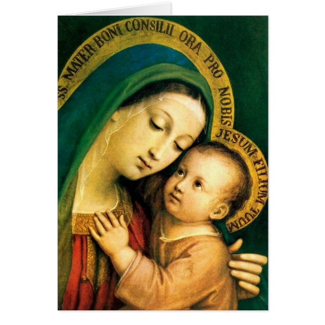 Bonne avocate Vierge Marie Vintage catholique (Devant)