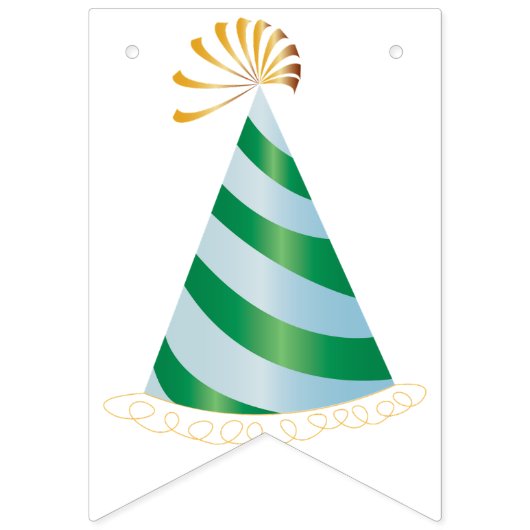 Bonne bannière d'anniversaire (Premier drapeau)