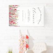 Bonne bannière d'anniversaire 65 août Fleur de nai (En situation)