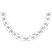 Bonne bannière de 10e anniversaire de Bunting (Tout)