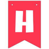 Bonne bannière de Bunting Hippo (Deuxième drapeau)