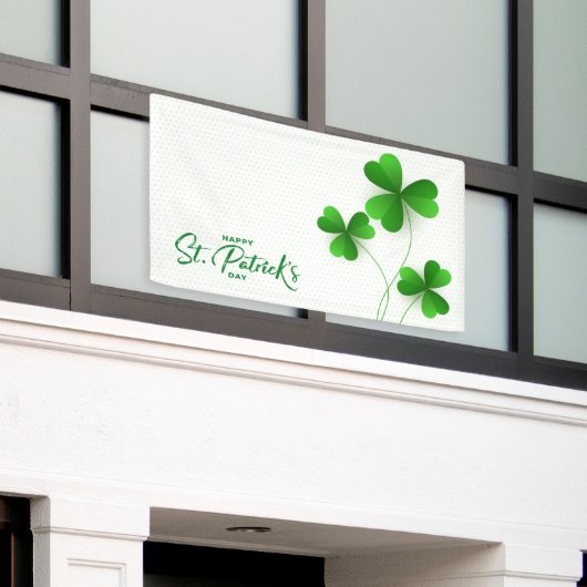 Bonne bannière de la Saint Patrick (Bâtiment extérieur)