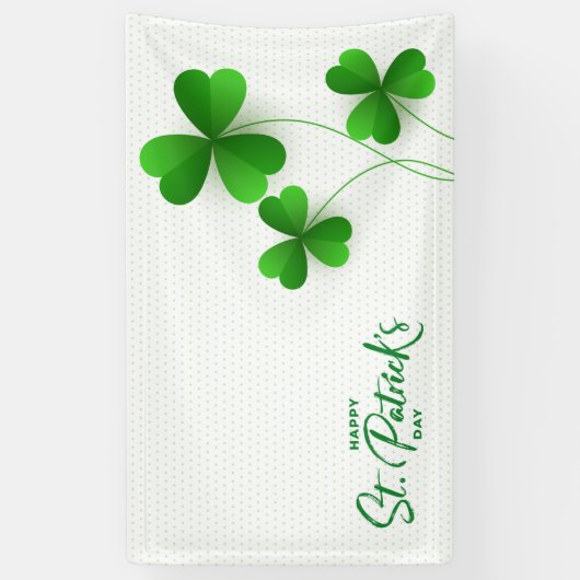 Bonne bannière de la Saint Patrick (Vertical)