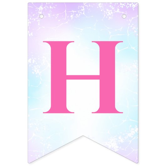 Bonne bannière de l'anniversaire pour le premier a (Deuxième drapeau)