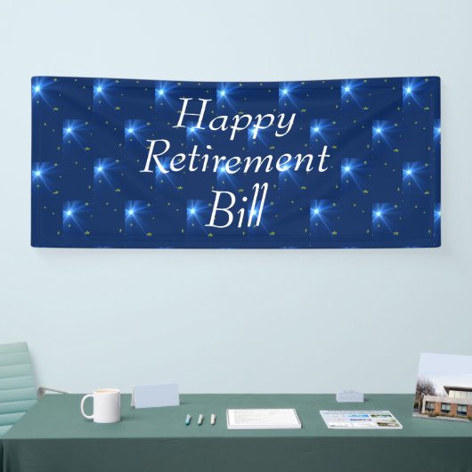 Bonne bannière de retraite (Salon professionnel)